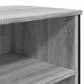 vidaXL Komoda sivá sonoma 101x35,5x74,5 cm kompozitné drevo