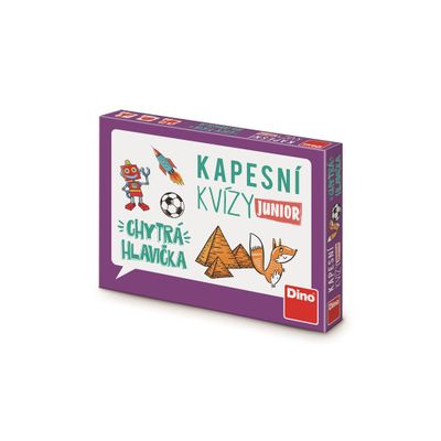 Hra Vreckový kvíz Junior - Chytrá hlavička