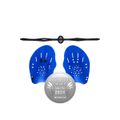 Plavecké labky NILS Aqua NQAP10 modré