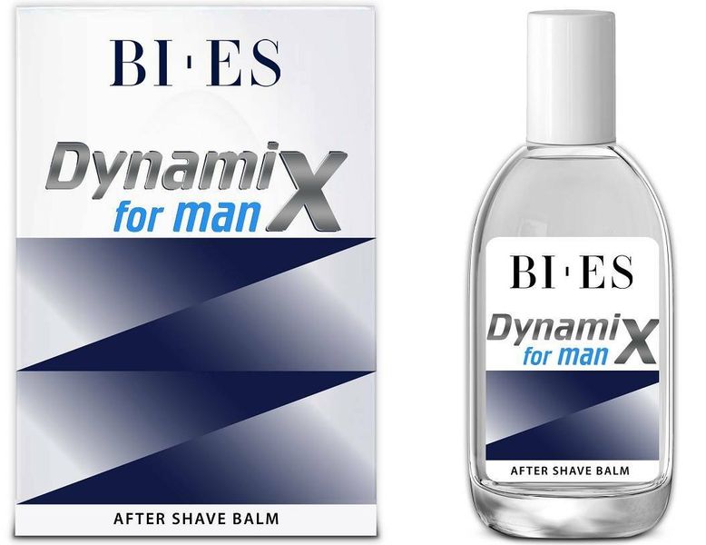 BI-ES Dynamix for Man balzam po holení 100ml Blue