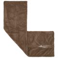 vidaXL Poťah na podložku 2 ks HOUTEN Svetlohnedá 40 x 145 cm
