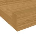 vidaXL Stenná polica Nástenná montáž 4 ks Béžová 60 x 9 x 3 cm