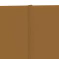 vidaXL Nástenné panely 12 ks hnedé 90x15 cm zamat 1,62 m²