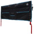 vidaXL Skladovacie vrece s úložiskom Čierna a modrá 98 x 47 cm oxford