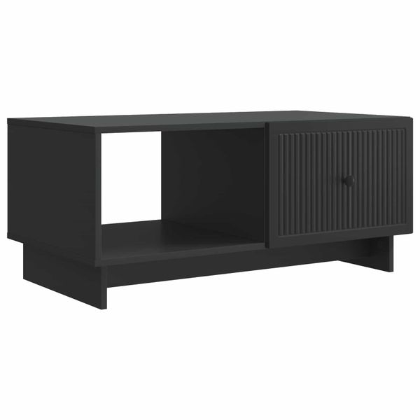 vidaXL Konferenčný stolík Čierna 90 x 50 x 40 cm Kompozitné drevo