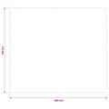 vidaXL Uterák na stôl Obdĺžnikový Víno červené 140 x 200 cm