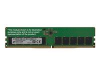 DDR5 - modul - 16 GB - DIMM 288-pin - 3200 MHz / PC5-51200 - CL52 - hodinový nespracovaný - ECC