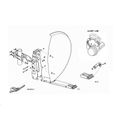 Parabola PROFI 85 STARLINE TELE System Al ANTRACIT