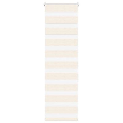 vidaXL Zebra roleta 50x150 cm šírka látky 45,9 cm polyester