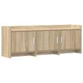 vidaXL TV skrinka 130 x 33 x 47 cm Dub sonoma Kompozitné drevo