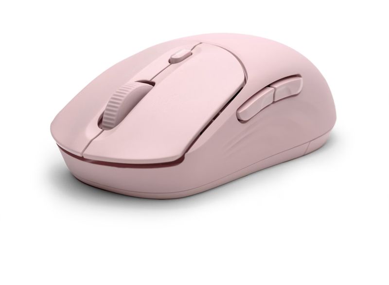 HP 400 Quiet/Kancelářská/Optická/Pro praváky/1 200 DPI/USB+BT/Růžová