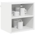 vidaXL Závesná skrinka Biela 40 x 29,5 x 40 cm Kompozitné drevo