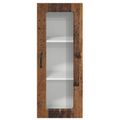 vidaXL Dvierka na umývačku Kalmar Staré drevo 40 x 31 x 100 cm