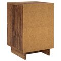 vidaXL Nočný stolík Dubové drevo 33,5 x 34,5 x 50 cm Kompozitné drevo