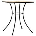 vidaXL Mozaikový bistro stolík tehlová farba 60x60x74 cm keramika