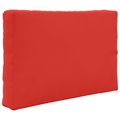 vidaXL Vankúš na vonkajšiu pohovku Polyester Červená 60 x 60 cm
