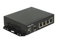 Prepínač - 4 x 10/100/1000 + 1 x SFP - desktop