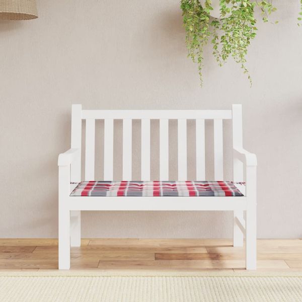 vidaXL Podložka na záhradnú lavičku 100x50x3 cm, oxfordská látka