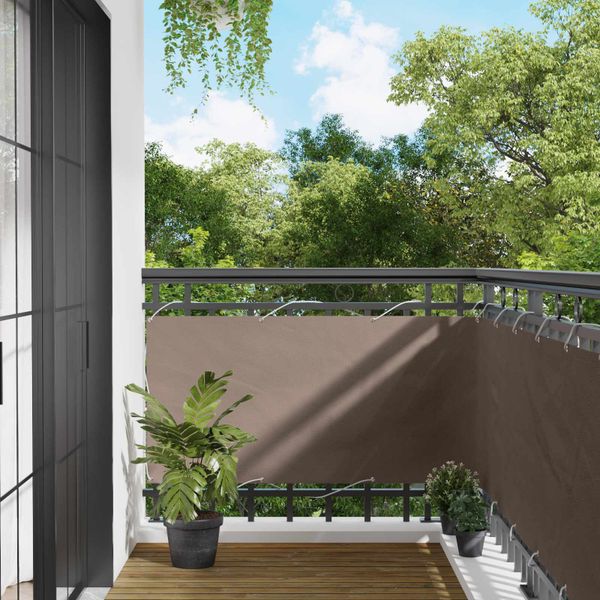 vidaXL Balkónová obrazovka 75 x 200 cm PU potiahnutý oxford alu