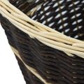 vidaXL Košík s popruhmi na palivové drevo 57x51x69 cm prírodná vŕba