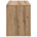 vidaXL Regál na topánky 75 x 35 x 45 cm Kompozitné drevo dub artisan