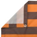 vidaXL Záclona na balkónové súkromie 180 x 500 cm Textil s PU povlakom
