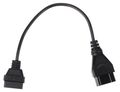 OBD-II redukcia 12-pin pre nákladné vozidlá GAZ MECHANIC CABLE 6 SIXTOL