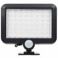 vidaXL Solárna lampa s pohybovým senzorom, LED svetlo, biele
