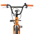 vidaXL BMX Bicykel 20 Palcov pre nad 9 rokov Oranžová