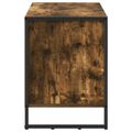 vidaXL TV skrinka 100 x 36 x 49,5 cm Dymová dub Kompozitné drevo