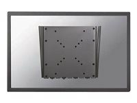 Držiak - fixný - pre displej LCD - čierna - veľkosť obrazovky: 10"-40" - montáž na stenu