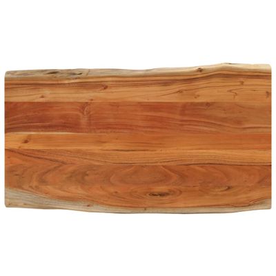 vidaXL Stolová doska živá hrana 100x60x2,5 cm obdĺžnik masívna akácia