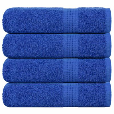 vidaXL Sprchové osušky FROGN 4 ks modré 70x140 cm 360 g/m²