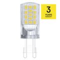 LED žiarovka Classic JC / G9 / 4,2 W (40 W) / 470 lm / neutrálna biela / stmievateľné