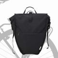vidaXL Cyklistická taška Čierna 32,5 x 17 x 57 cm Polyester