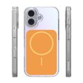 Puzdro Etteri Hidden Pearl pre iPhone 16 6,1" oranžová