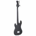 vidaXL Elektrická basgitara pre začiatočníka s taškou čierna 4/4 46"