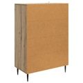 vidaXL Servírovacia skriňa Dub artisan 66 x 34,5 x 95 cm