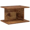vidaXL Nočný stolík 2 ks Staré drevo 40 x 30 x 25 cm Kompozitné drevo