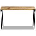 vidaXL Prístavný stolík z mangového dreva, 120x35x76 cm