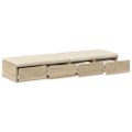 vidaXL Zásuvky pod posteľ Sonoma dub 120 x 36,5 x 16,5 cm