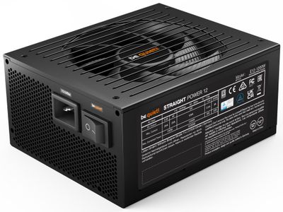 Be quiet! / zdroj STRAIGHT POWER 12 Platinum 1200W / ATX3.1 / active PFC / 135mm fan / 80PLUS Platinum / modulárny Zdroj, ATX 3.0, 1200W, aktívny PFC, 135mm ventilátor, odpojiteľné káble, 80PLUS Platinum