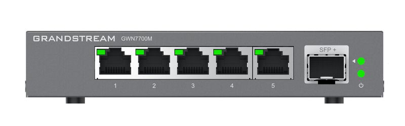 Grandstream GWN7700M Nevyhodnocovaný sieťový prepínač 5 portov 2,5Gb / 1 SFP+