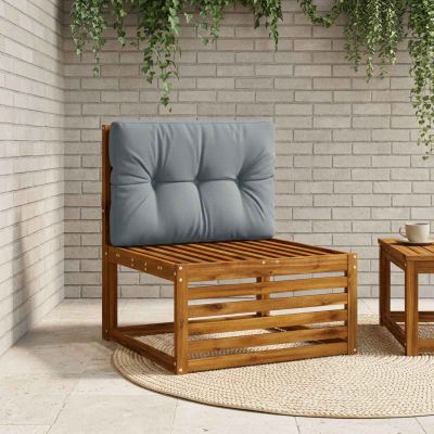 vidaXL Vankúš na paletu VIANEN 100% polyester Modrá 70 x 50 x 12 cm