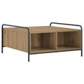 vidaXL Konferenčný stolík Dub artisan 50 x 49 x 41 cm Kompozitné drevo