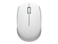 Myš - pravák a ľavák - optický - 3 tlačidlá - bezdrôtový - 2,4 GHz - bezdrôtový prijímač USB - belavá