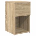 vidaXL Skriňa pod posteľ Dub sonoma 29 x 31,5 x 49 cm Kompozitné drevo