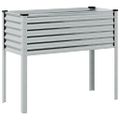 vidaXL Záhradný kvetináč 100x45x90 cm pozinkovaná oceľ