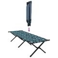 vidaXL Skladacia kempingová posteľ List 2 ks Les 193 x 69 x 45 cm