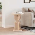 vidaXL Konferenčný stolík Prírodná 39,5 x 39,5 x 53,5 cm